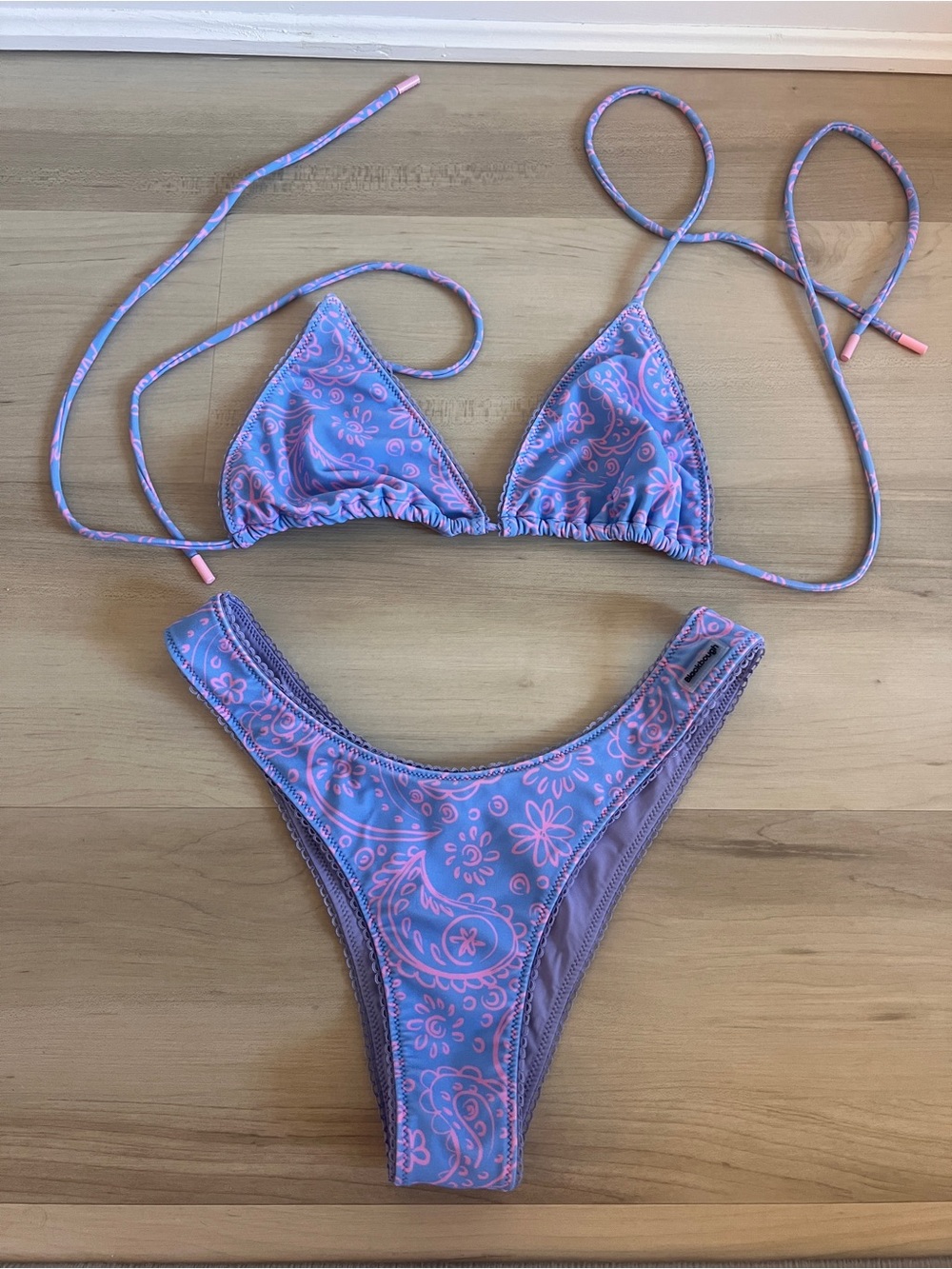 Blackbough Triangle Bikini Set